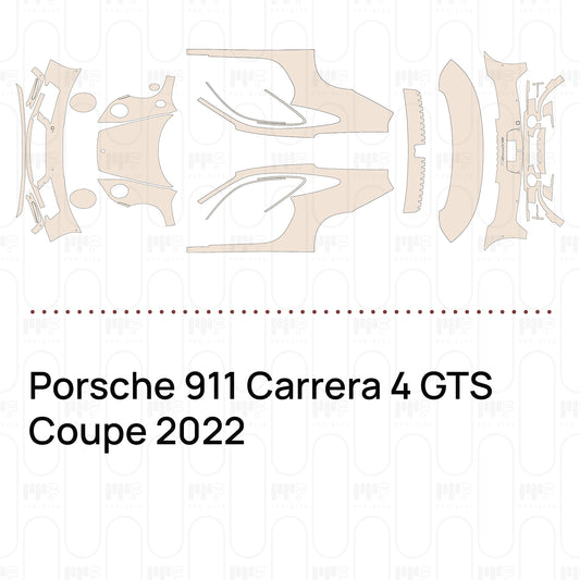 Voorgesneden PPF Porsche 911 Carrera 4 GTS Coupe 2022