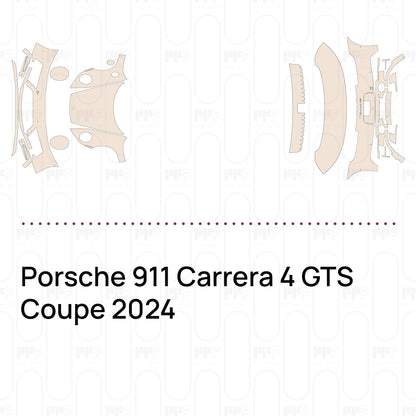 Voorgesneden PPF Porsche 911 Carrera 4 GTS Coupe 2024