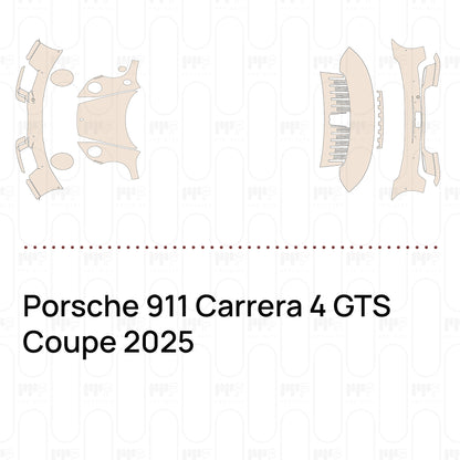 Voorgesneden PPF Porsche 911 Carrera 4 GTS Coupe 2025