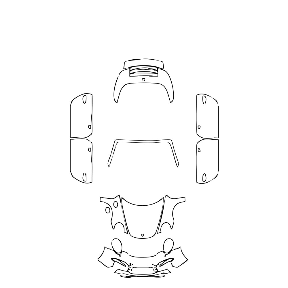 Pre-Cut PPF Porsche 911 Carrera Cabriolet 2013 - PPF-Kits