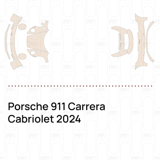 Voorgesneden PPF Porsche 911 Carrera Cabriolet 2024