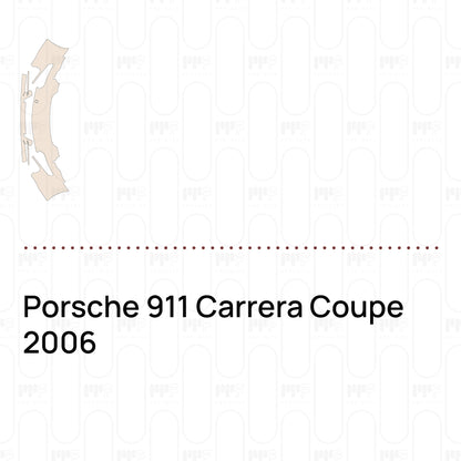 Voorgesneden PPF Porsche 911 Carrera Coupe 2006