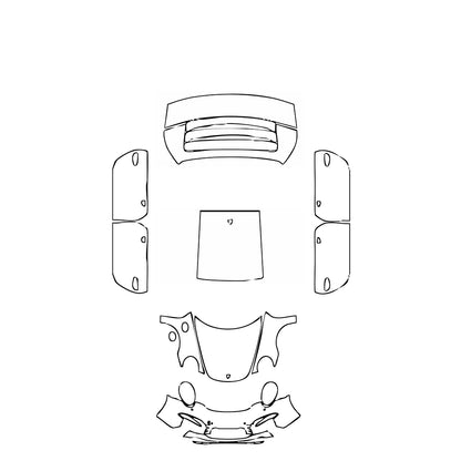 Pre-Cut PPF Porsche 911 Carrera Coupe 2012 - PPF-Kits