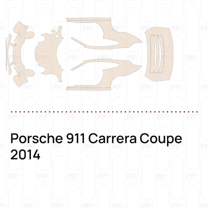 Voorgesneden PPF Porsche 911 Carrera Coupe 2014