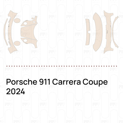 Voorgesneden PPF Porsche 911 Carrera Coupe 2024