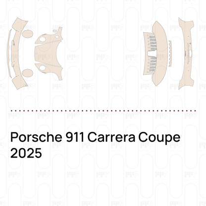 Voorgesneden PPF Porsche 911 Carrera Coupe 2025