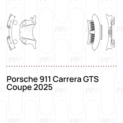 Voorgesneden PPF Porsche 911 Carrera GTS Coupe 2025