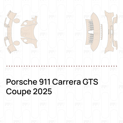 Voorgesneden PPF Porsche 911 Carrera GTS Coupe 2025