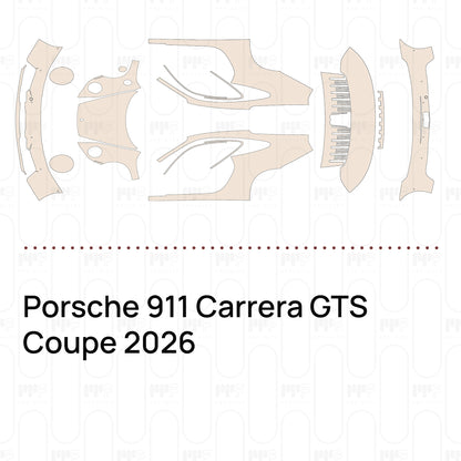 Voorgesneden PPF Porsche 911 Carrera GTS Coupe 2026