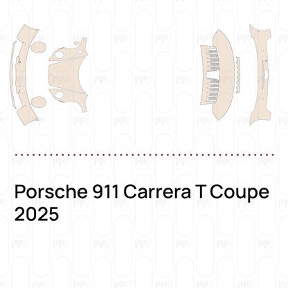 Voorgesneden PPF Porsche 911 Carrera T Coupe 2025