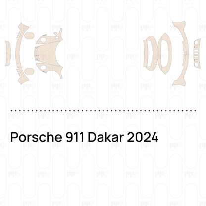 Voorgesneden PPF Porsche 911 Dakar 2024