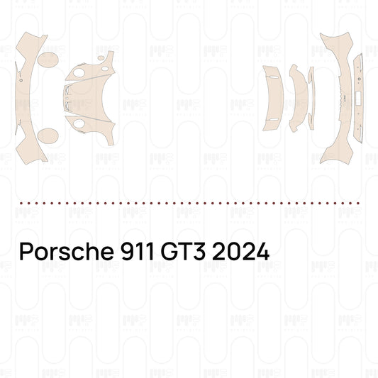 Voorgesneden PPF Porsche 911 GT3 2024