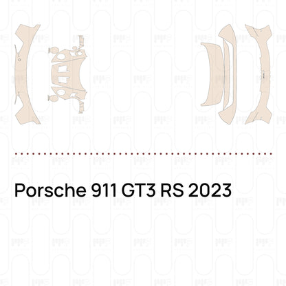 Voorgesneden PPF Porsche 911 GT3 RS 2023