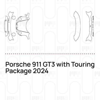 Voorgesneden PPF Porsche 911 GT3 with Touring Package 2024
