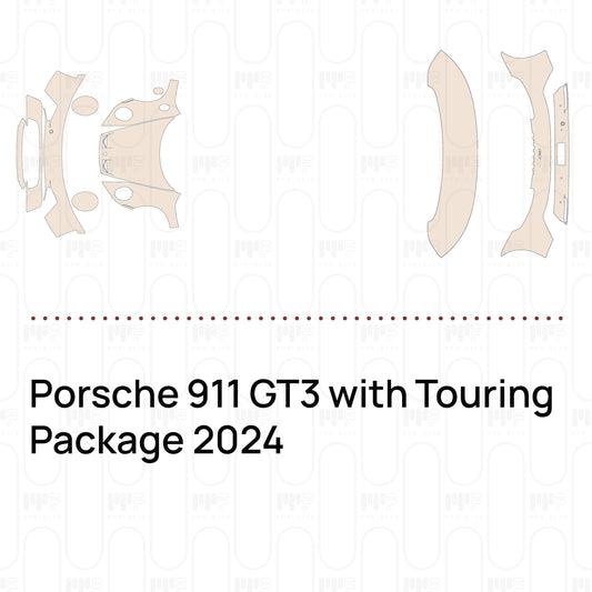 Voorgesneden PPF Porsche 911 GT3 with Touring Package 2024