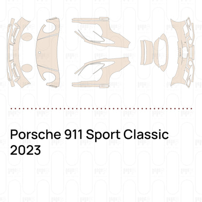 Voorgesneden PPF Porsche 911 Sport Classic 2023