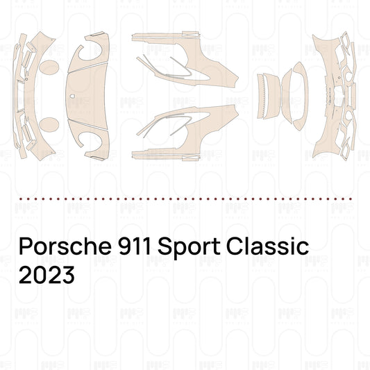 Voorgesneden PPF Porsche 911 Sport Classic 2023