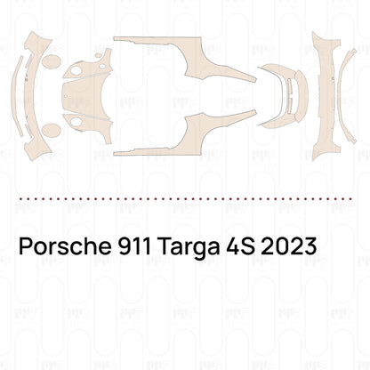 Voorgesneden PPF Porsche 911 Targa 4S 2023