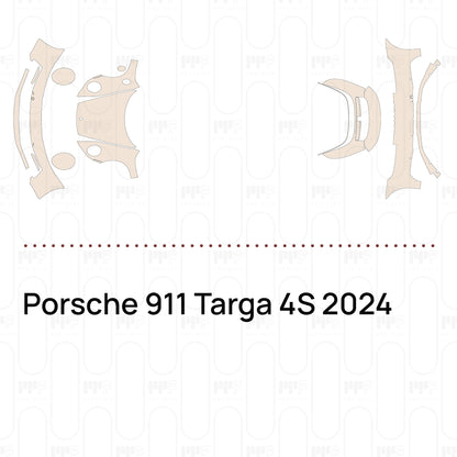Voorgesneden PPF Porsche 911 Targa 4S 2024