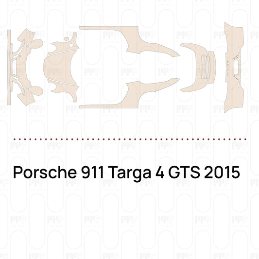 Voorgesneden PPF Porsche 911 Targa 4 GTS 2015