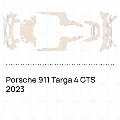 Voorgesneden PPF Porsche 911 Targa 4 GTS 2023