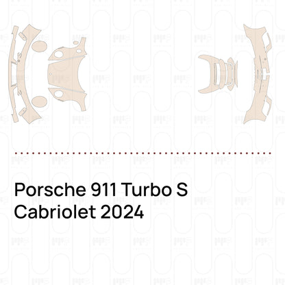 Voorgesneden PPF Porsche 911 Turbo S Cabriolet 2024