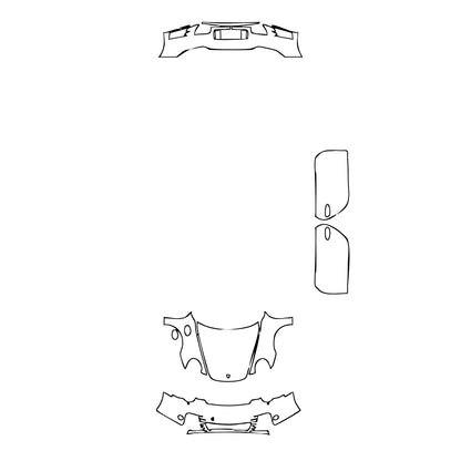 Pre-Cut PPF Porsche 911 Turbo S Coupe 2011 - PPF-Kits