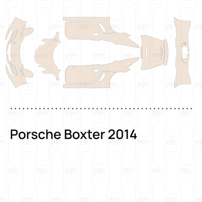 Voorgesneden PPF Porsche Boxter 2014