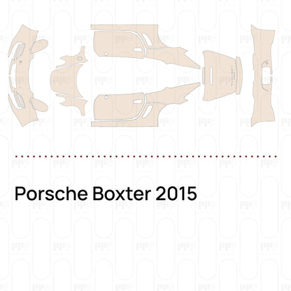 Voorgesneden PPF Porsche Boxter 2015