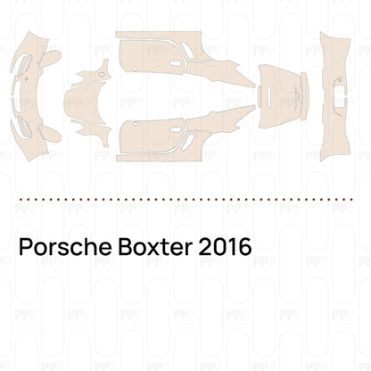 Voorgesneden PPF Porsche Boxter 2016