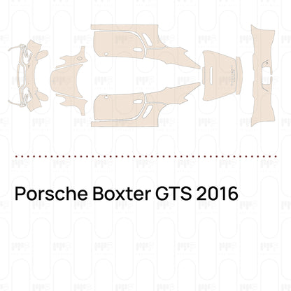 Voorgesneden PPF Porsche Boxter GTS 2016