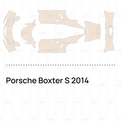 Voorgesneden PPF Porsche Boxter S 2014