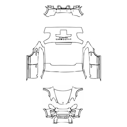 Pre-Cut PPF Porsche Cayenne Cayenne GTS 2012 - PPF-Kits