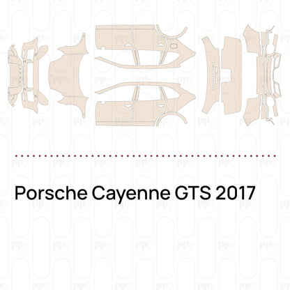 Voorgesneden PPF Porsche Cayenne GTS 2017