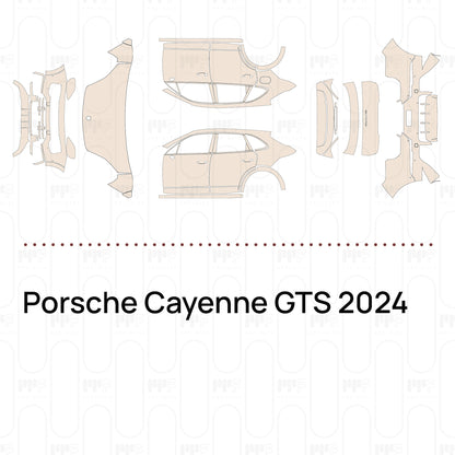 Voorgesneden PPF Porsche Cayenne GTS 2024