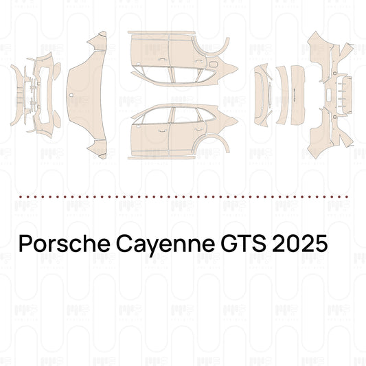 Voorgesneden PPF Porsche Cayenne GTS 2025