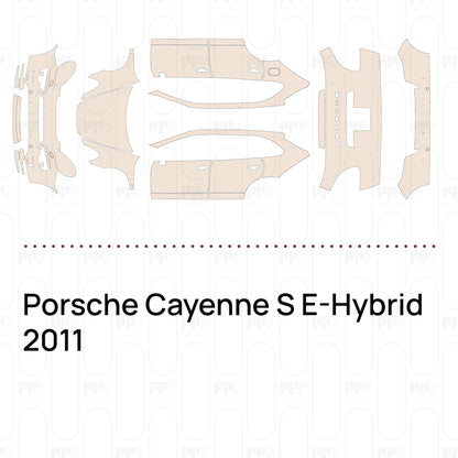 Voorgesneden PPF Porsche Cayenne S E-Hybrid 2011