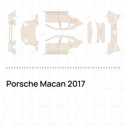 Voorgesneden PPF Porsche Macan 2017