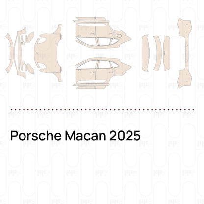 Voorgesneden PPF Porsche Macan 2025
