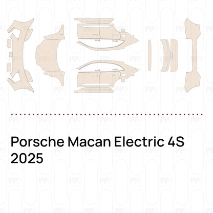 Voorgesneden PPF Porsche Macan Electric 4S 2025