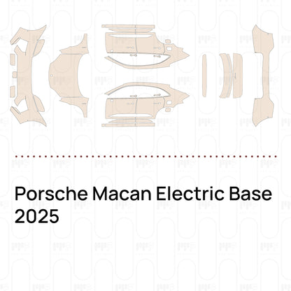 Voorgesneden PPF Porsche Macan Electric Base 2025