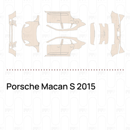 Voorgesneden PPF Porsche Macan S 2015