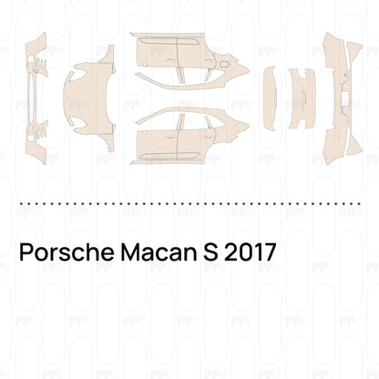 Voorgesneden PPF Porsche Macan S 2017