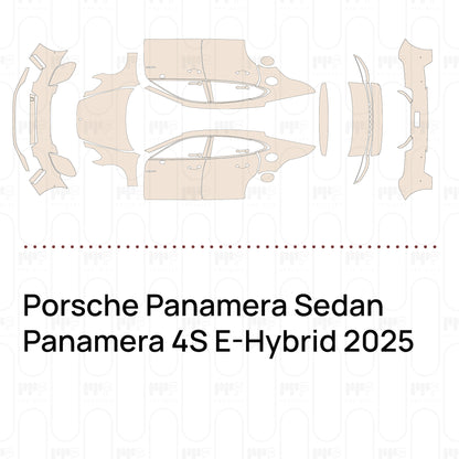 Voorgesneden PPF Porsche Panamera Sedan Panamera 4S E-Hybrid 2025