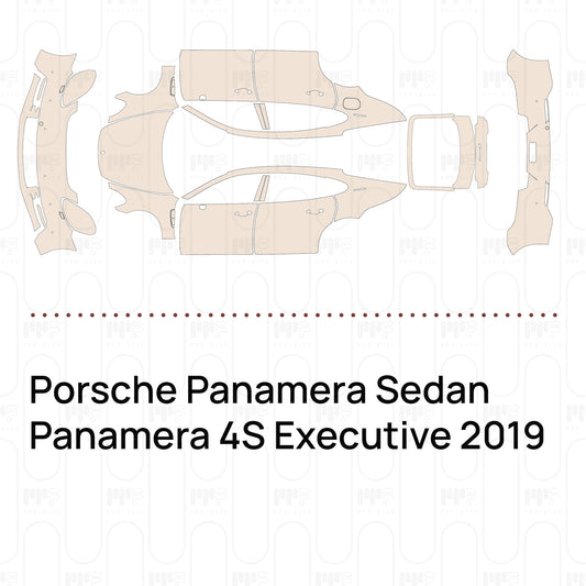 Voorgesneden PPF Porsche Panamera Sedan Panamera 4S Executive 2019