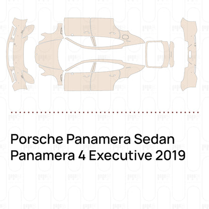Voorgesneden PPF Porsche Panamera Sedan Panamera 4 Executive 2019