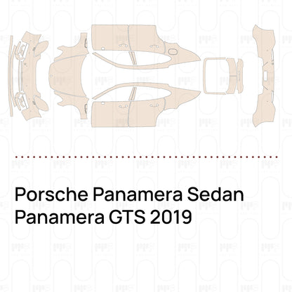 Voorgesneden PPF Porsche Panamera Sedan Panamera GTS 2019