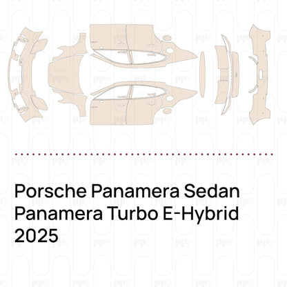 Voorgesneden PPF Porsche Panamera Sedan Panamera Turbo E-Hybrid 2025