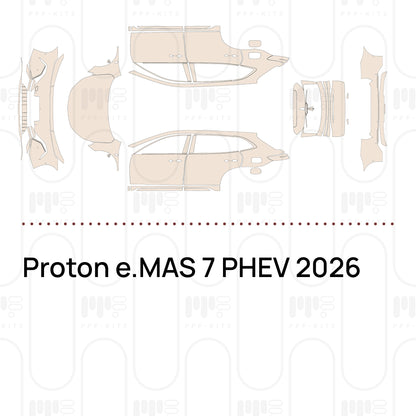 Voorgesneden PPF Proton e.MAS 7 PHEV 2026