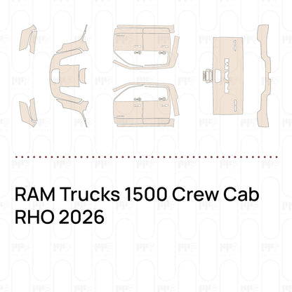 Voorgesneden PPF RAM Trucks 1500 Crew Cab RHO 2026